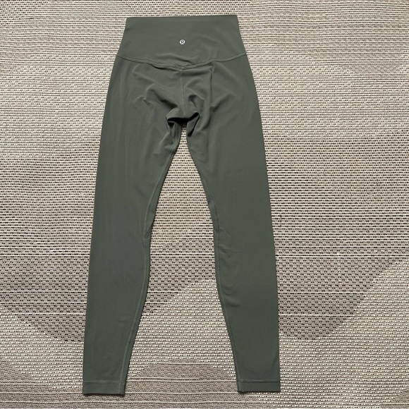 Lululemon Align Pant Sz 6/28" In Grey Sage - Picture 5 of 8